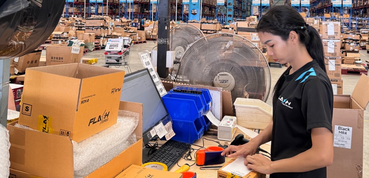 Flash Fulfillment directly-operated warehouses in Southeast Asia