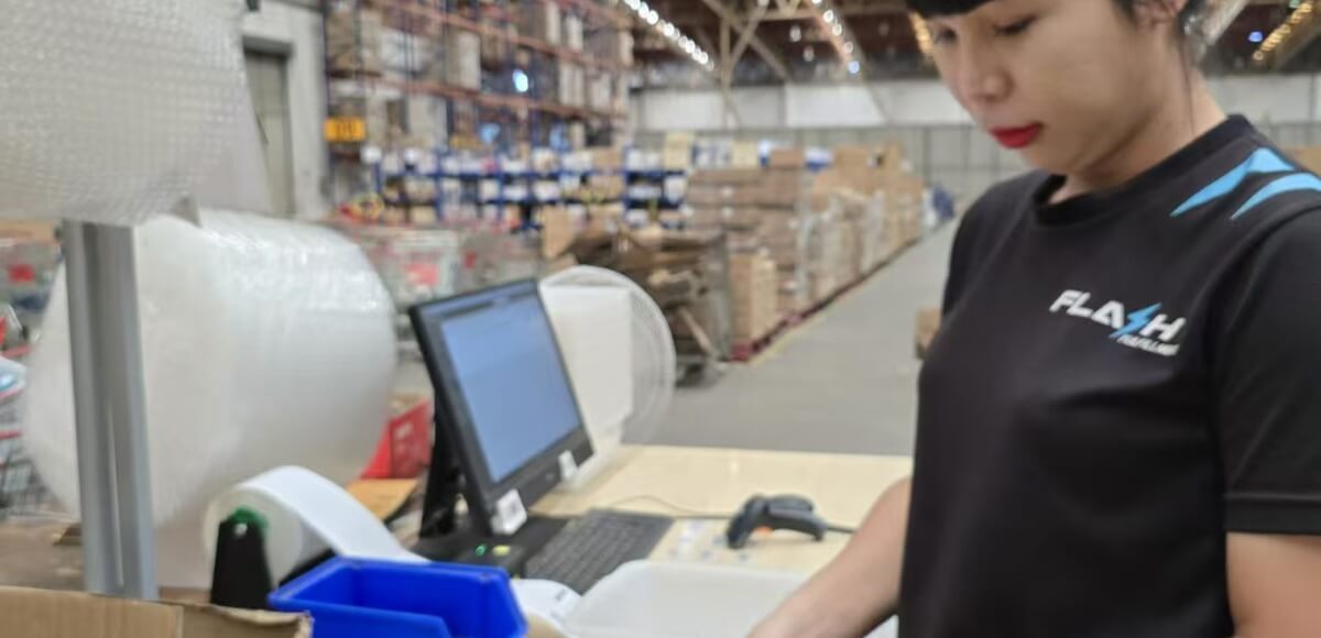 Flash Fulfillment directly-operated warehouses in Southeast Asia