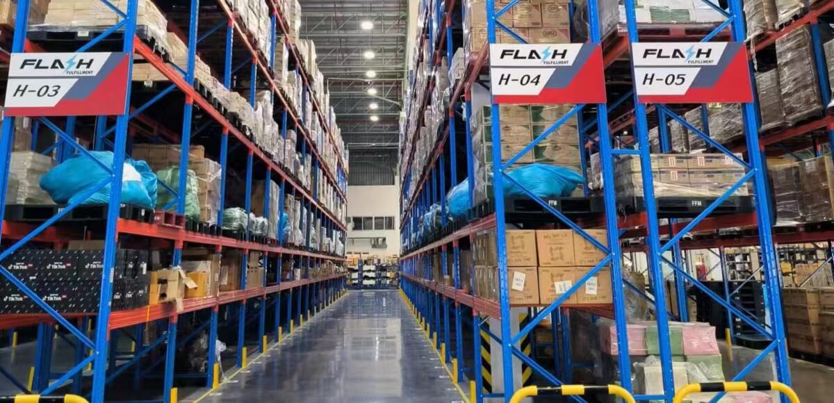 Flash Fulfillment directly-operated warehouses in Southeast Asia