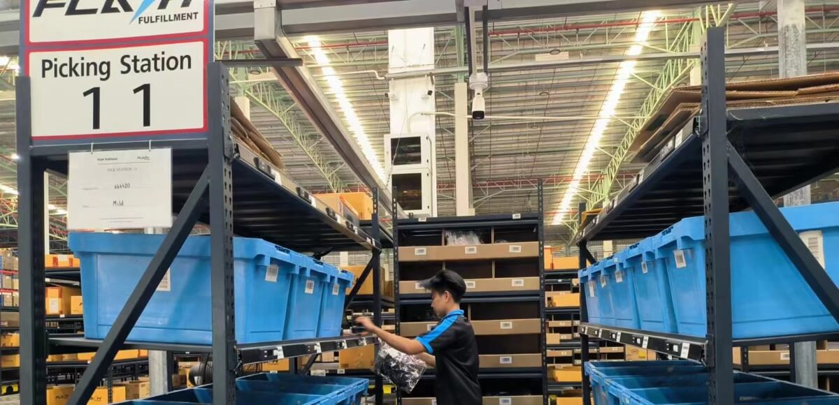 Flash Fulfillment directly-operated warehouses in Southeast Asia
