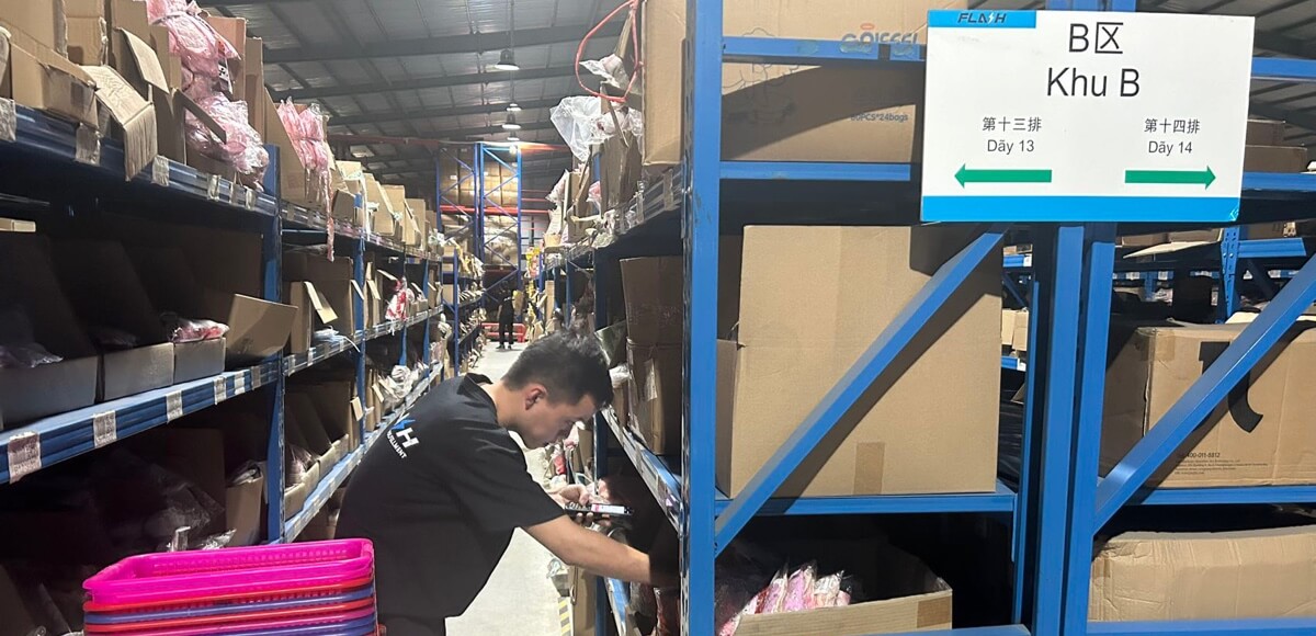 Flash Fulfillment directly-operated warehouses in Southeast Asia